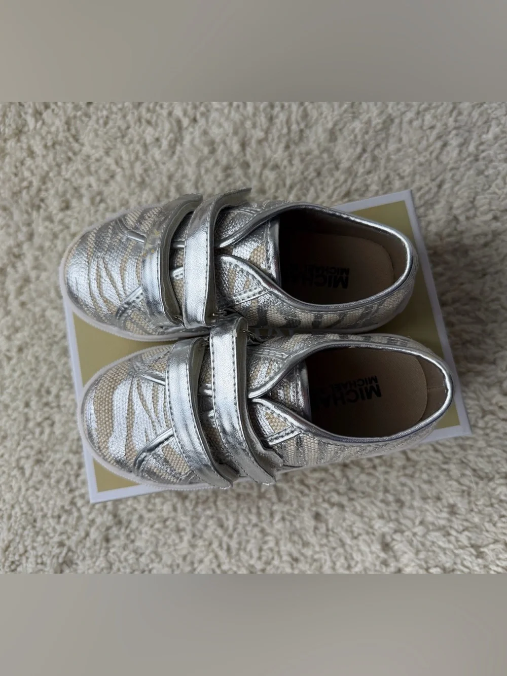 Kids 10 Michael Kors Lil Marley Sneakers NEW